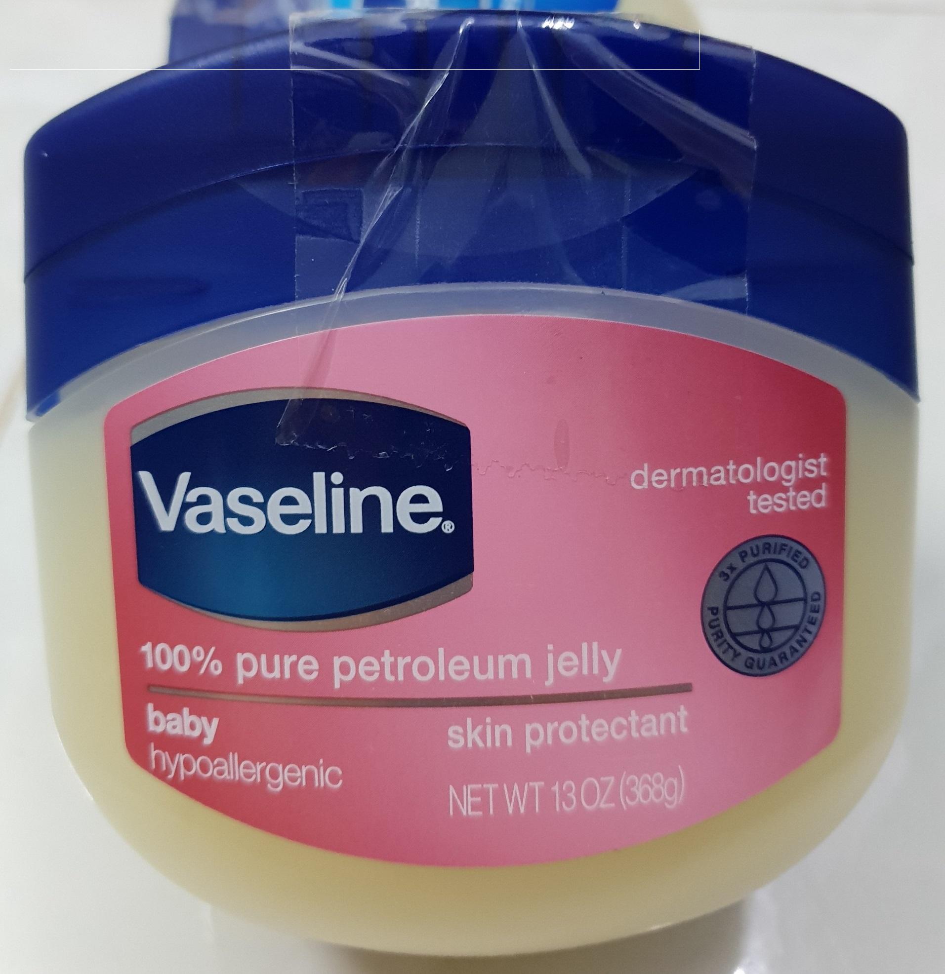 Sáp Vaseline Baby dưỡng ẩm chống khô nứt cho bé 368g