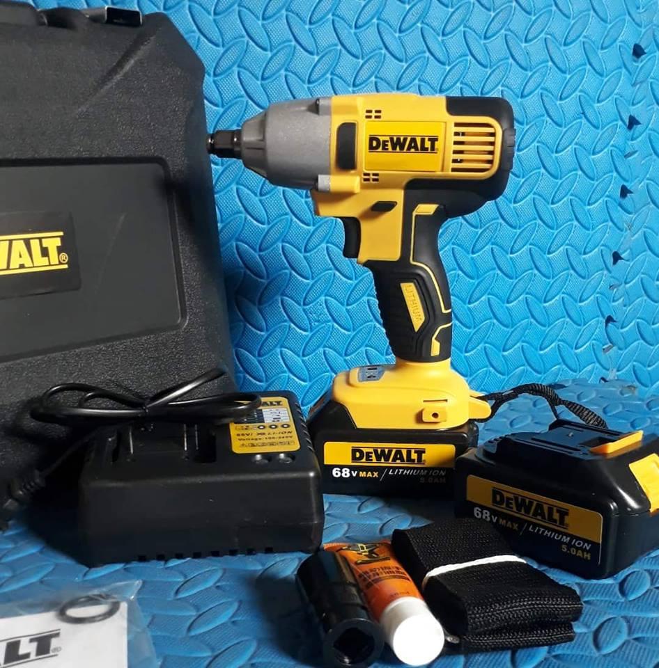 Máy siết bu lông dùng pin DeWalt