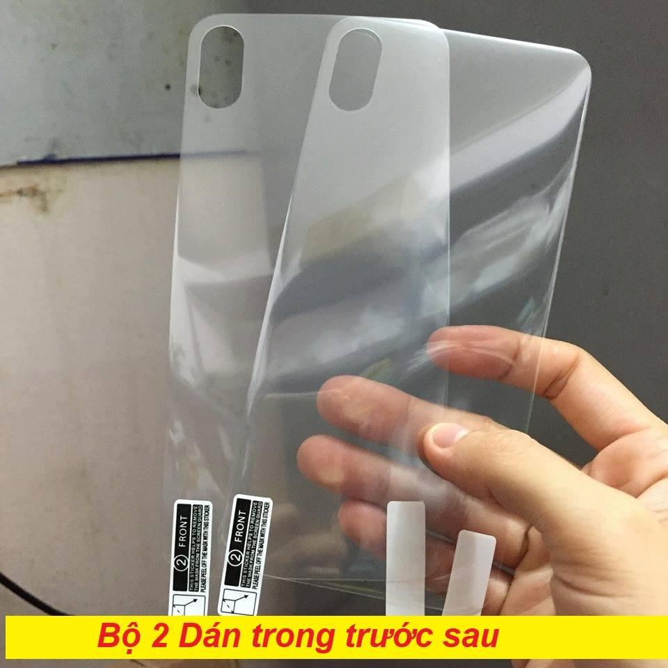 Bộ 2 dán trong mặt sau iPhone XS Max