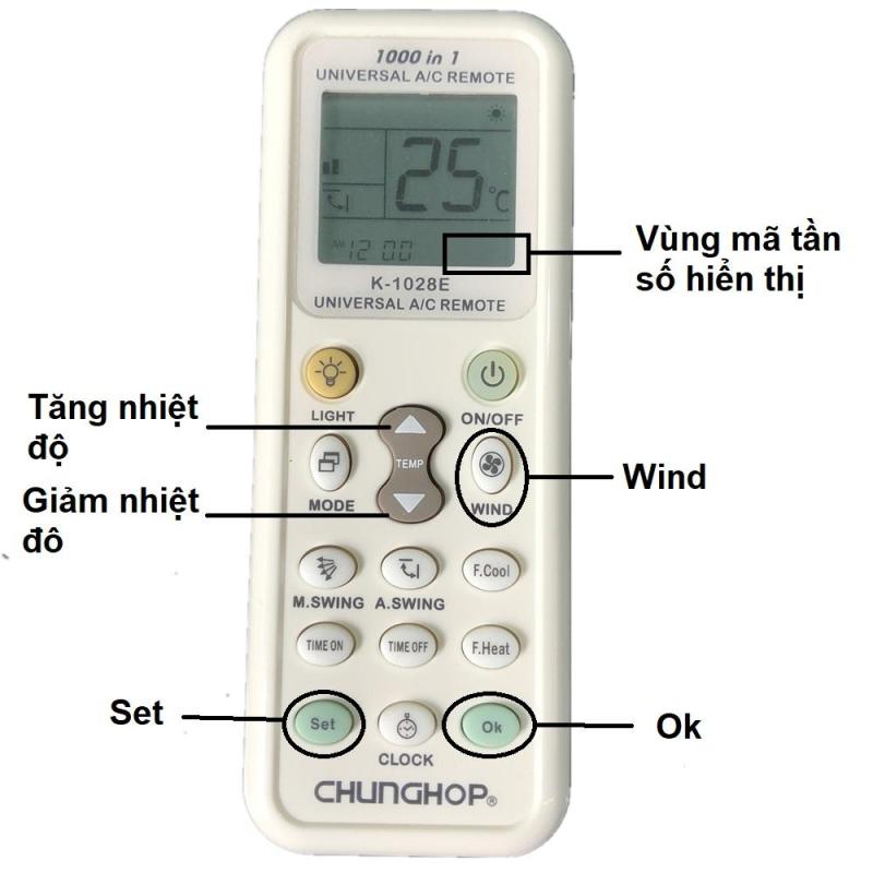 Bảng giá REMOTE MÁY LẠNH ĐA NĂNG K-1028E TÍCH HỢP MÃ 1000 SẢN PHẨM,ĐIỀU KHIỂN MÁY LẠNH ĐA NẰNG giá rẻ Điện máy Pico