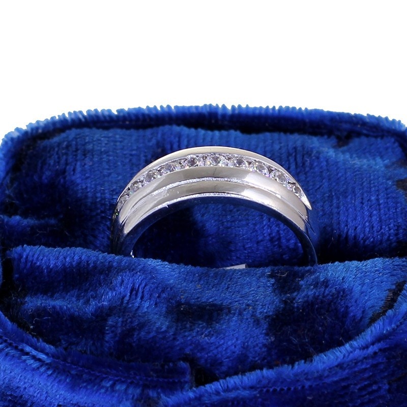Nhẫn mạ b cao cấp Wendesday Love MK179 5