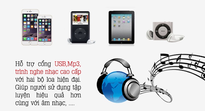 Máy chạy bộ điện Ganas T900