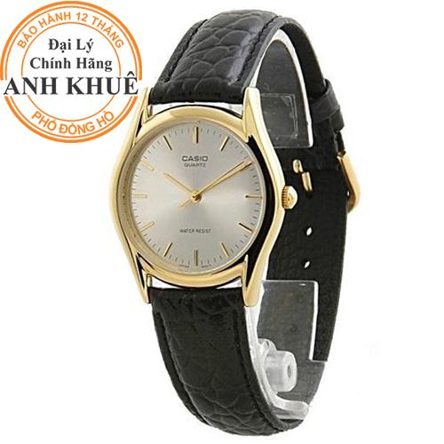 Đồng hồ nam dây da casio anh khuê mtp-1094q-7a