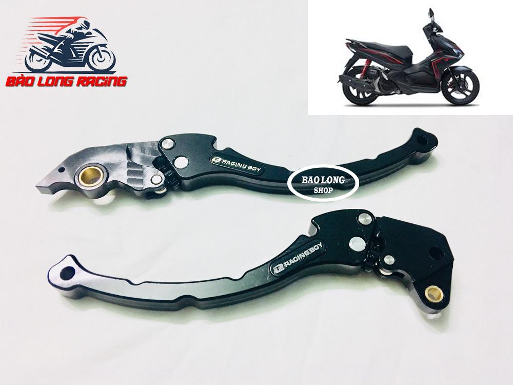 Tay thắng côn RCB nhôm CNC dành cho Airblade (1 cặp) màu Đen