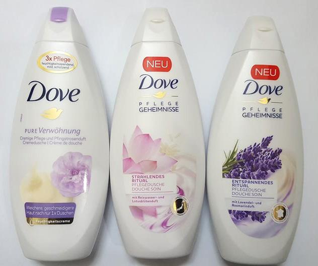 Sữa tắm Dove Pure Verwöhnung, xách tay Đức
