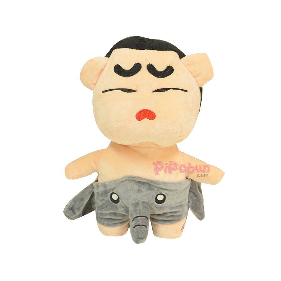 Gấu bông Shin quần voi Pipobun size 40cm - HappyLive Shop