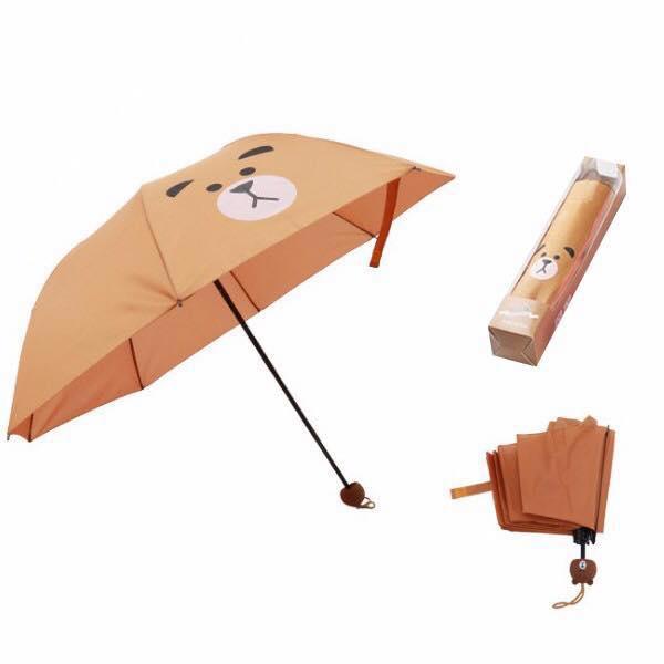 Ô dù gấp gọn hình gấu Brown dễ thương