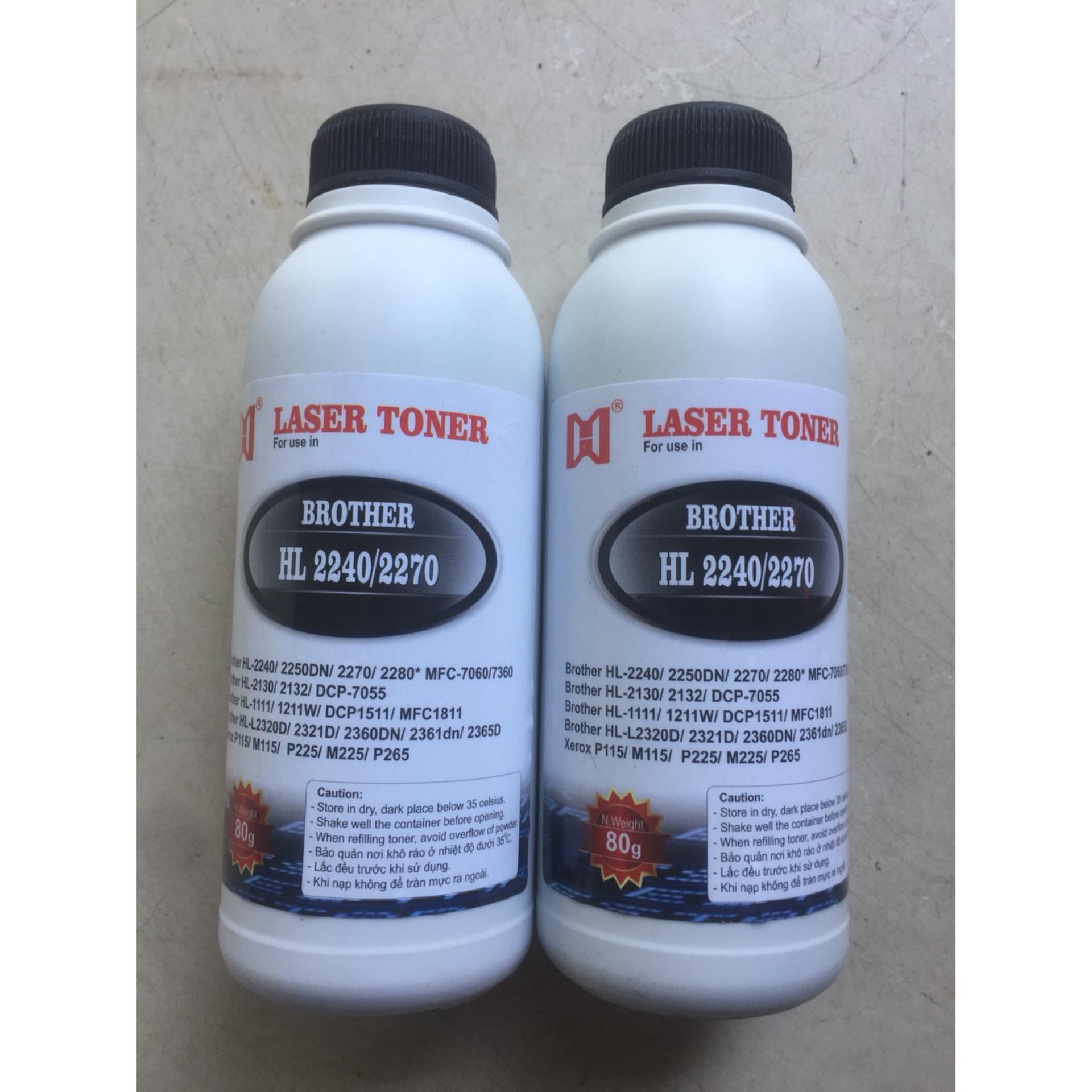 Bộ 2 lọ mực đổ máy in Brother DCP-7040, MFC-7340