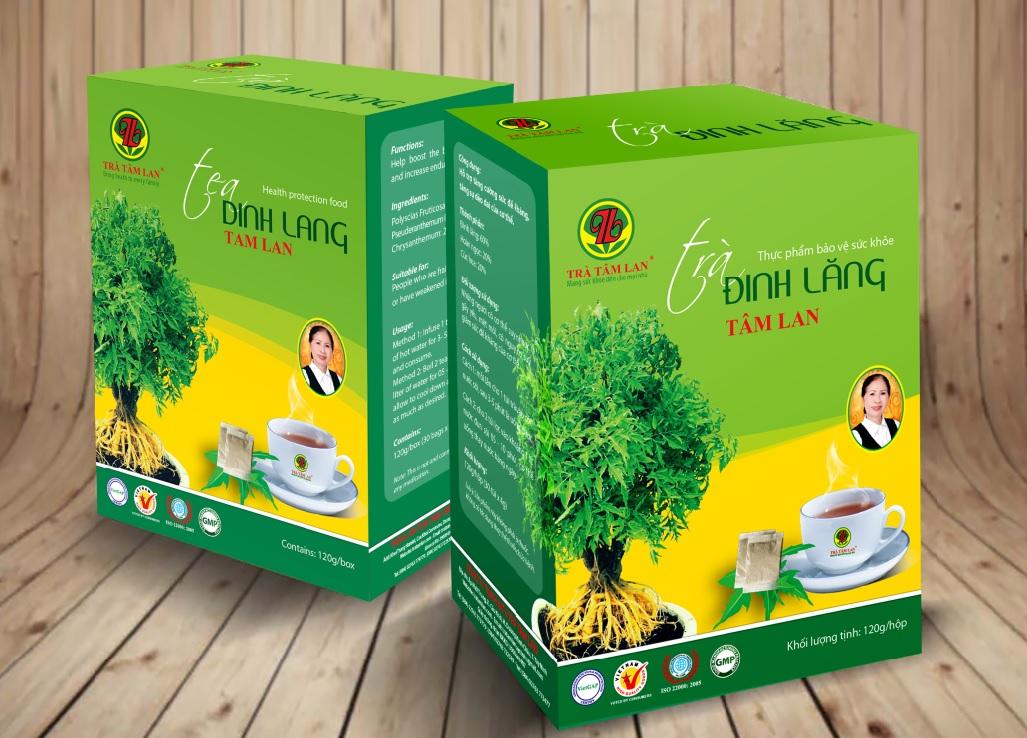 Trà đinh lăng tâm lan