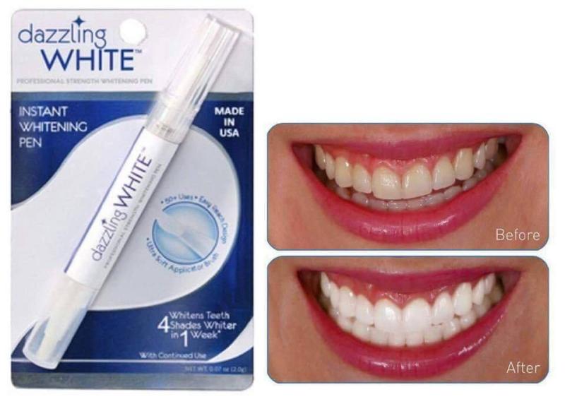 Bút tẩy trắng răng ( hàng tốt)  Dazzling White cho răng trắng sáng an toàn cho sức khỏe
