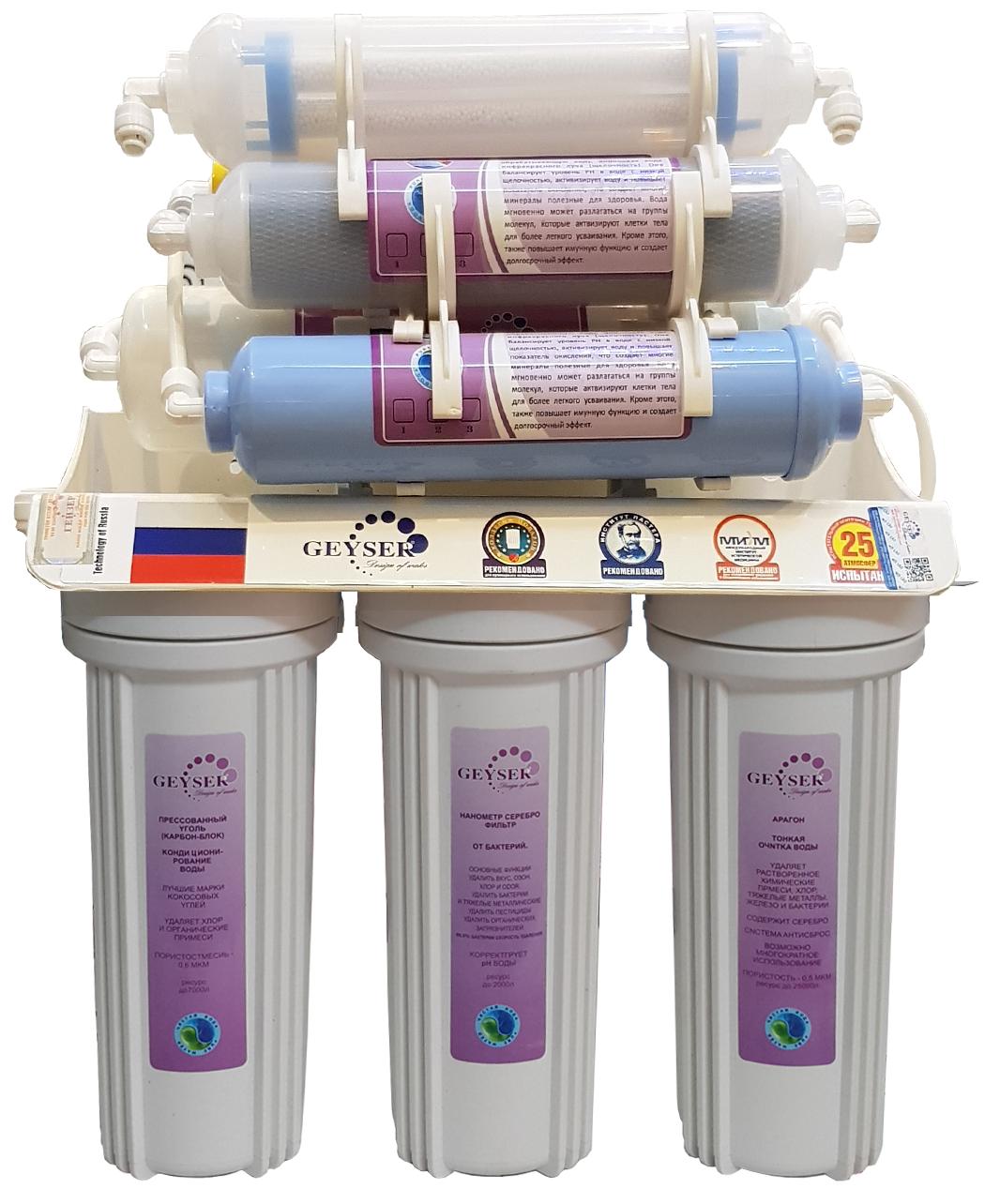 Máy lọc nước Nano Geyser TK9 9 cấp cho nguồn nước an toàn