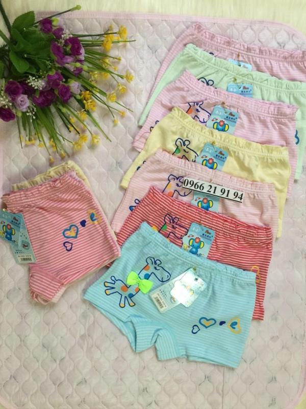 Nơi bán 05 quần lót đùi hươu kẻ bé gái cao cấp (2-10T) NK Quảng Châu