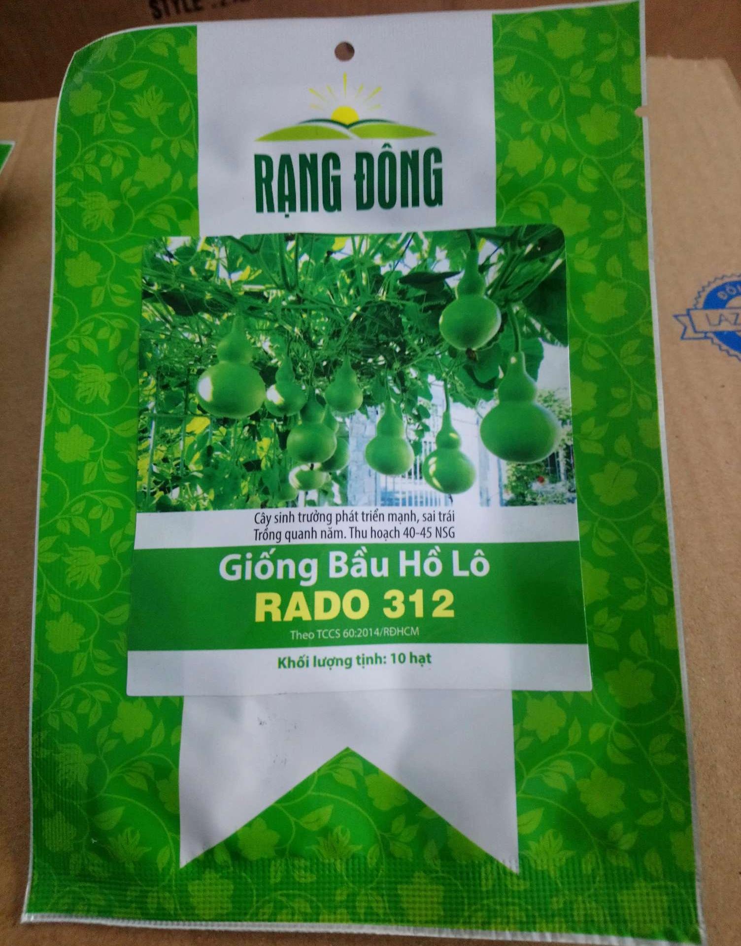 Hạt giống bầu hồ lô rado 312