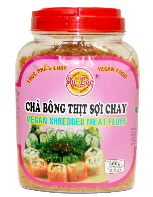 Chà bông thịt sợi chay âu lạc hộp 100 g