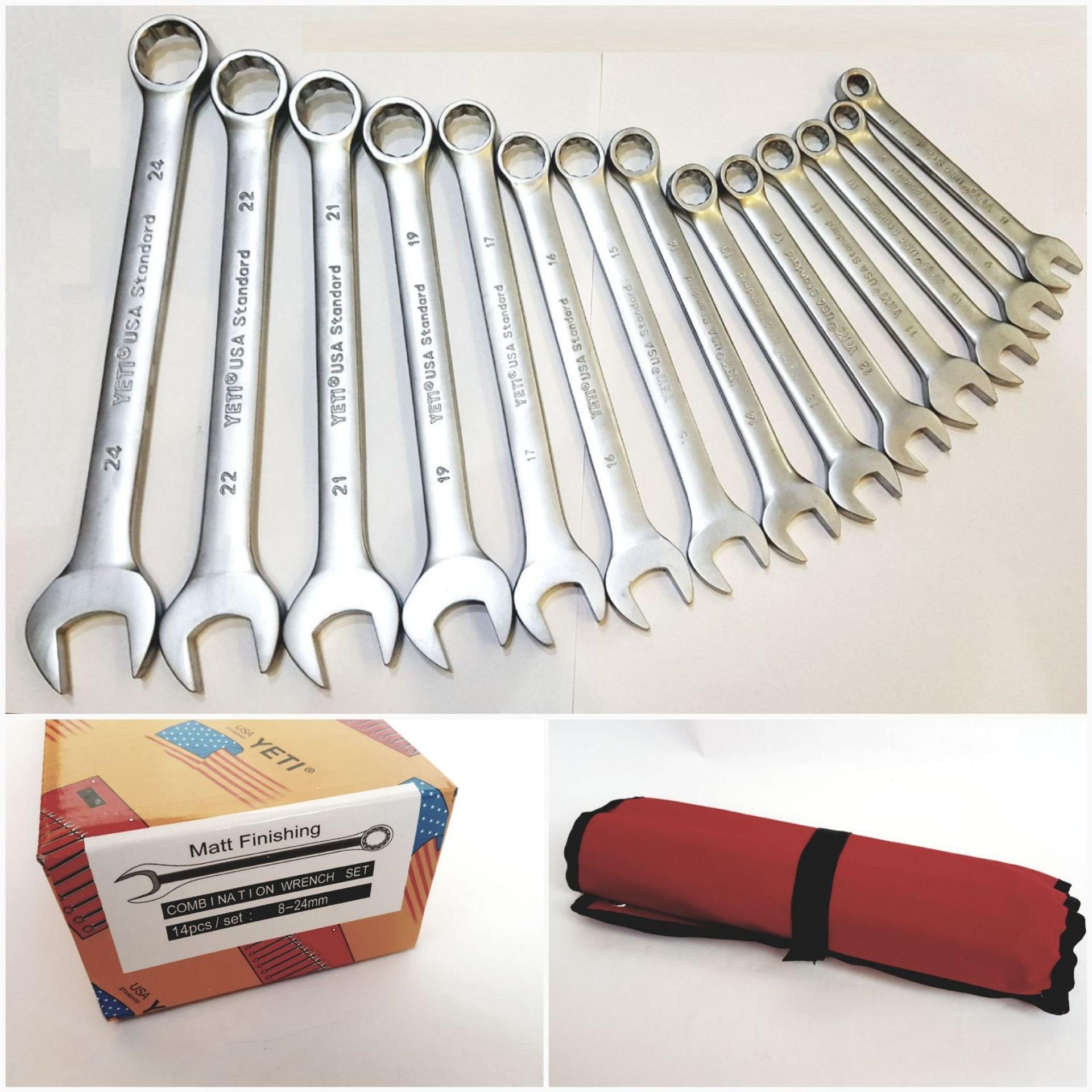 Bộ cờ lê vòng miệng 8-24 - Bộ cờ lê 8 đến 24mm