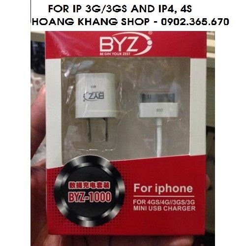 Sạc usb cho ip 3g/3gs và ip 4/4s
