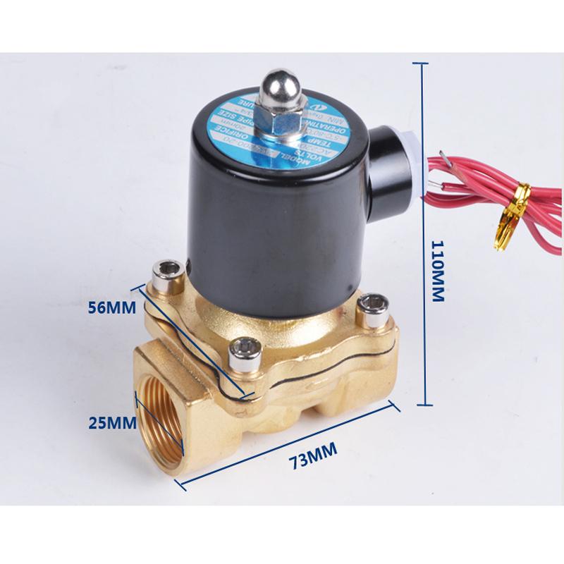 Van nước điện từ 220v công suất cuộn hút mở van 2W