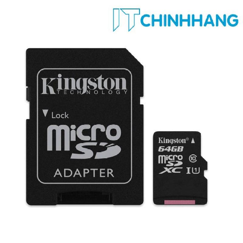 Thẻ nhớ KINGSTON Micro SDXC 64GB Class 10 80MB/s