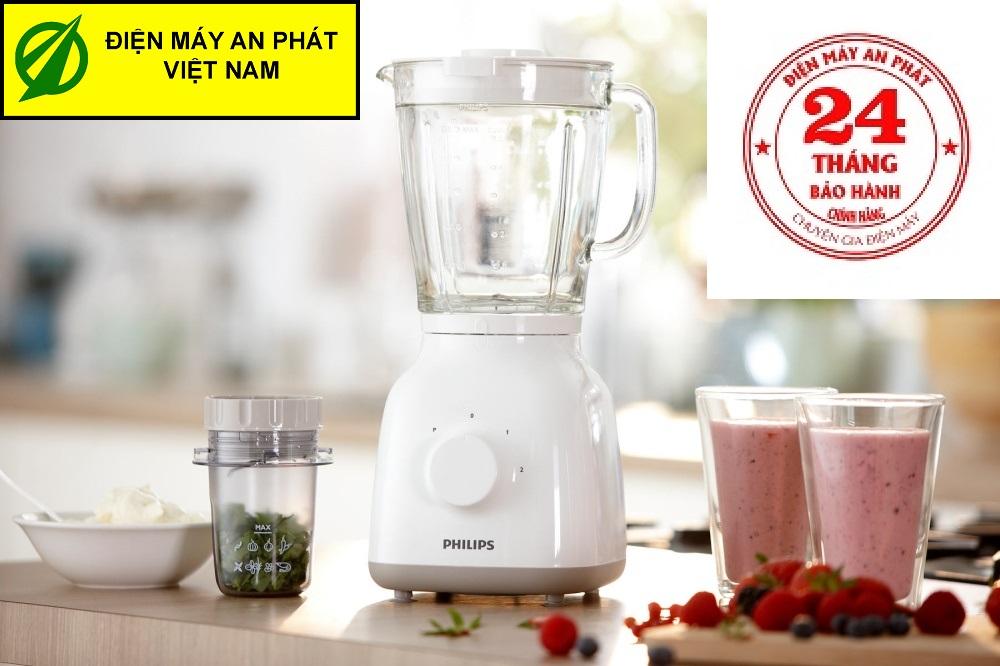 Máy xay sinh tố philips 400w hr2108 - hàng công ty