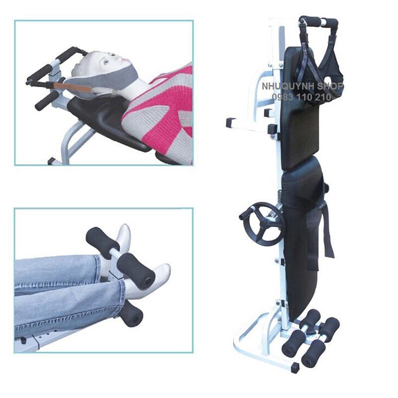 Giường kéo giãn cột sống lưng cổ thoát vị thoái hóa