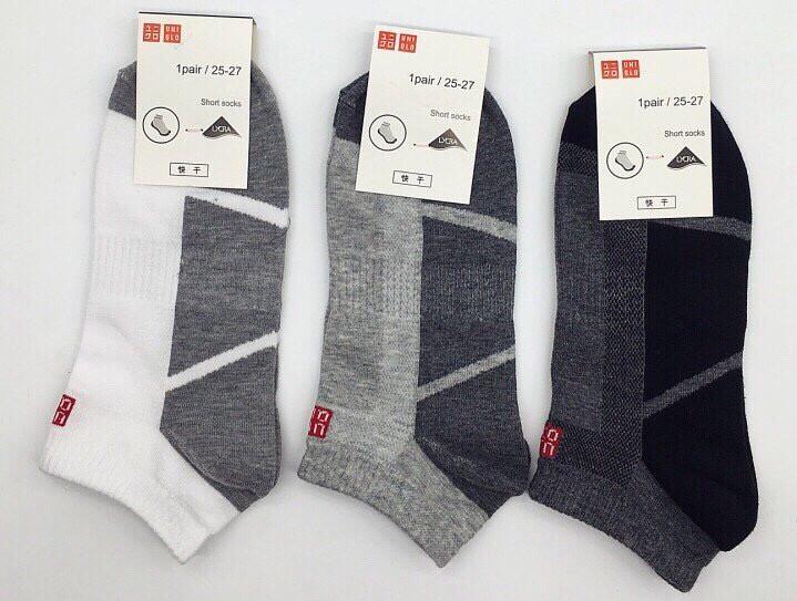 Bộ 5 đôi tất vớ nam cổ ngắn uni