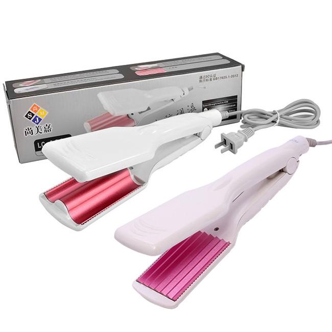 Bộ sp máy làm tóc sóng nước + máy dập xù bản to treesoon