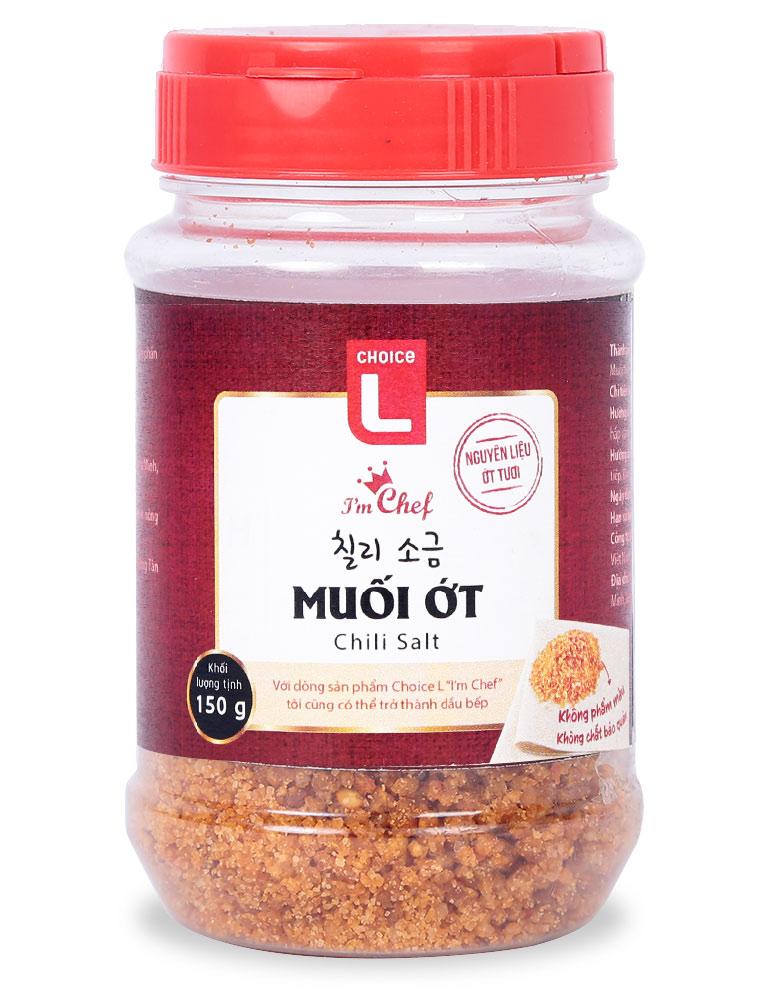 Muối ớt Tây Ninh Im Cheft Choice L (CL) chai 150g sản phẩm luôn đảm bảo chất lượng có giá cả hợp lý an toàn khi sử dụng