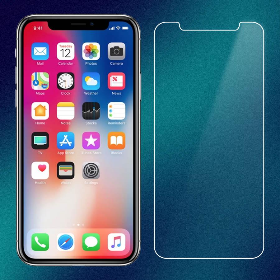Bộ 3 miếng dán kính cường lực cho iphone xs max - glass