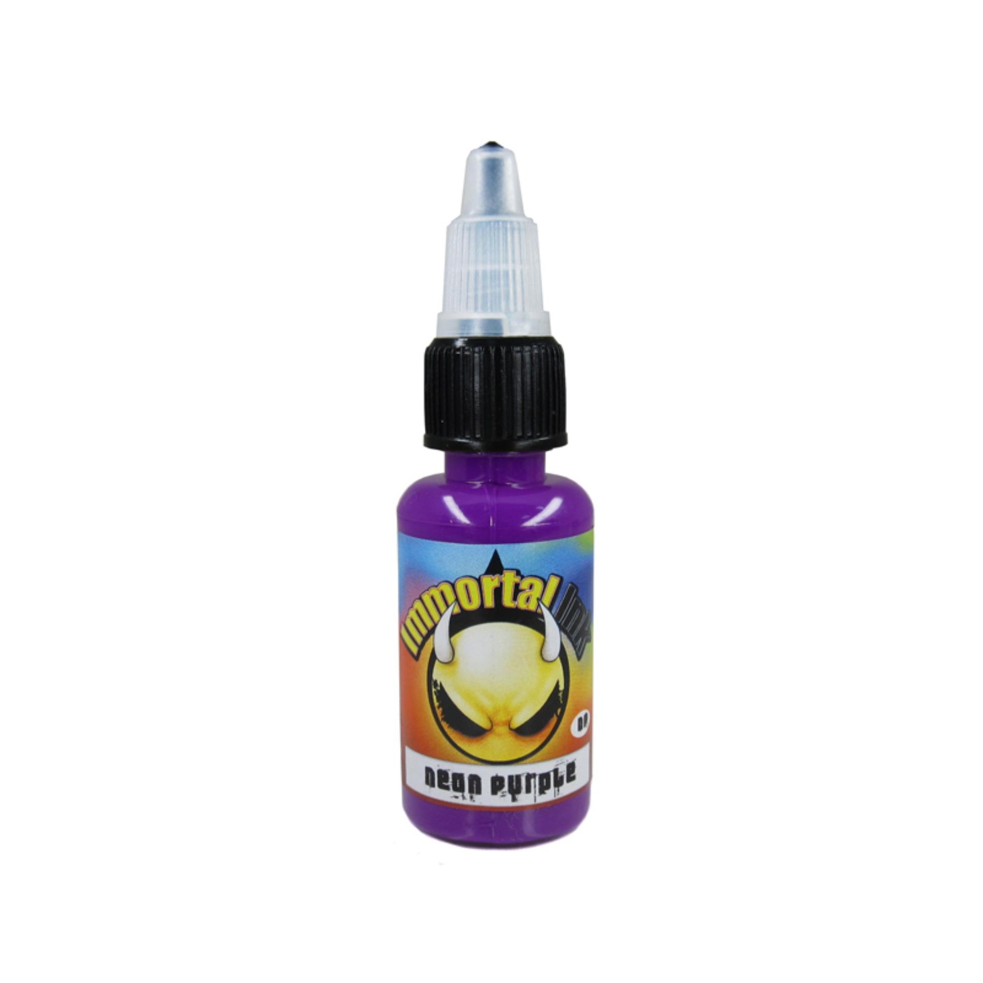 Mực xăm dạ quang Neon Purple Tattoo Ink 15ml