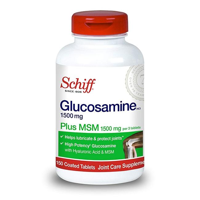 Viên uống bổ xương khớp Schiff Glucosamine 1500mg Plus MSM 1500mg