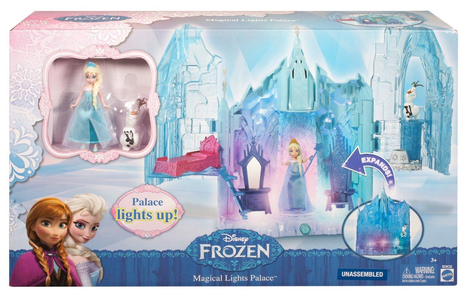 Bộ đồ chơi Disney Frozen Small Doll Elsa and Magical Lights Place playset