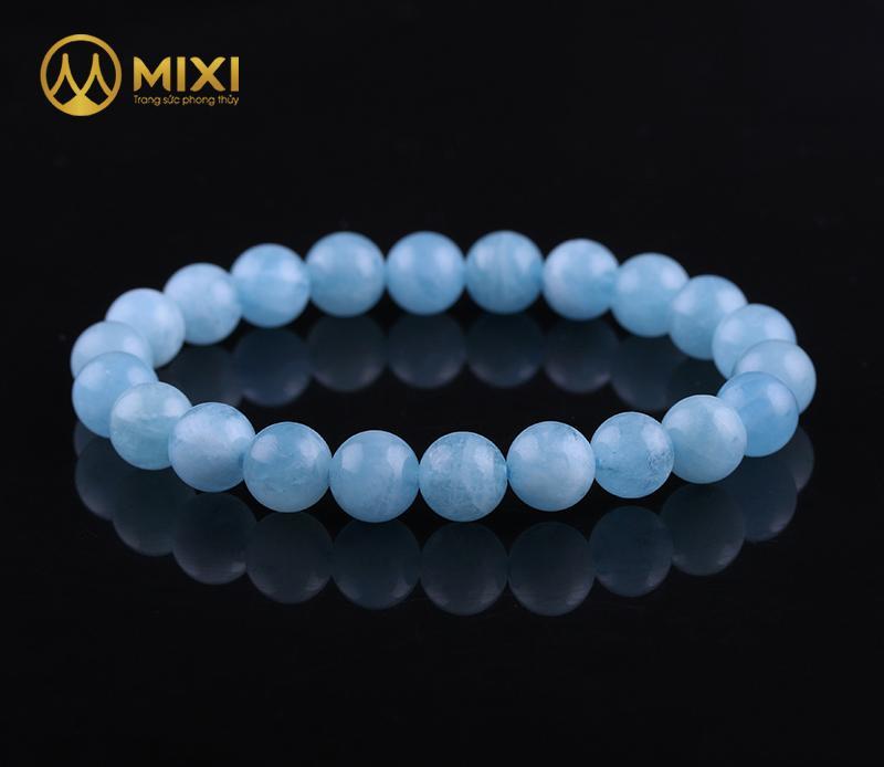 [HCM]Vòng đá aquamarine 8 ly