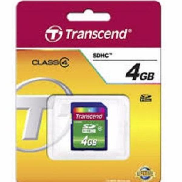 Thẻ nhớ SDHC 4GB Class 4 Transcend (FPT)