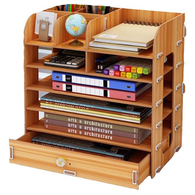 Kệ sách gỗ mini để bàn B05