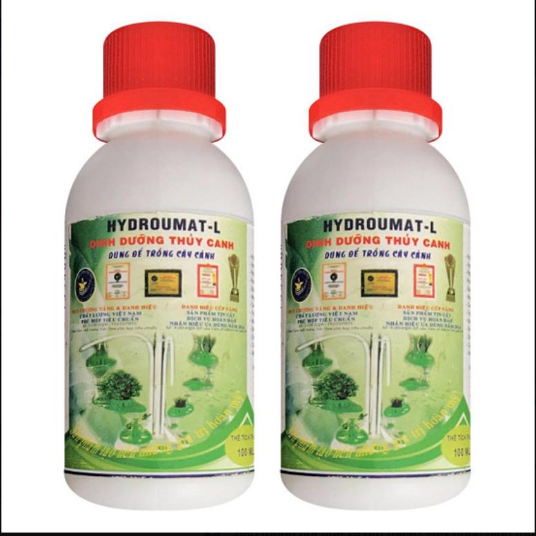 [HCM]Bộ 2 Chai Dung Dịch Dinh Dưỡng Thủy Canh Cho Cây Cảnh PN PN133466 (100ml / Chai)