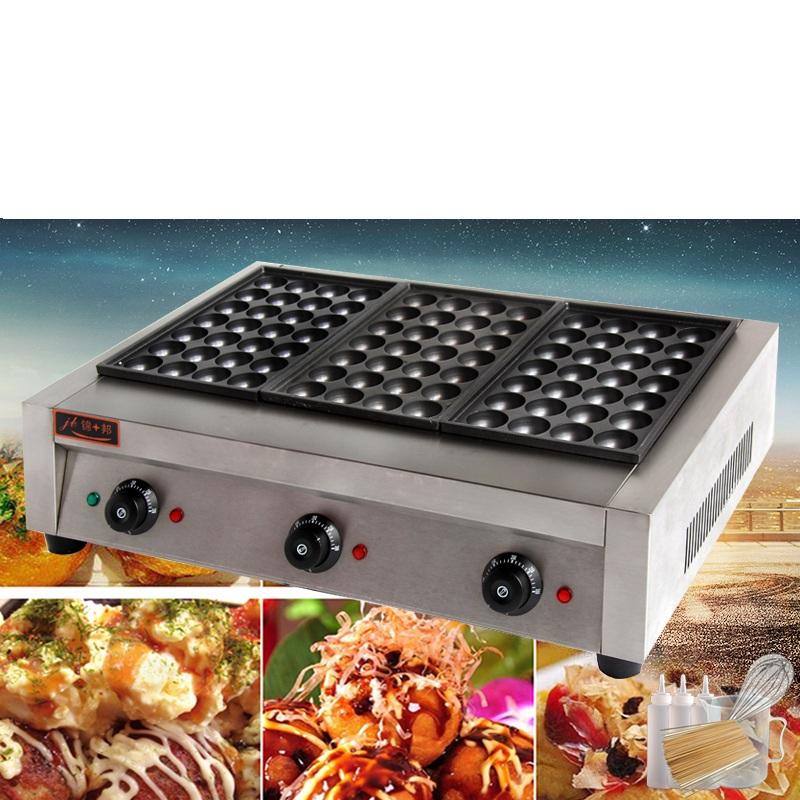 Máy làm bánh takoyaki bánh bạch tuộc điện 3 máy