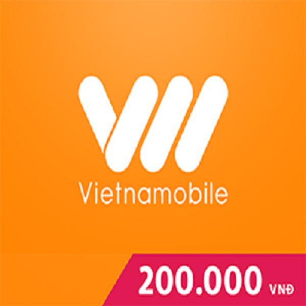 THẺ CÀO Vietnamobile 200.000 VNĐ & PHÍ CHUYỂN