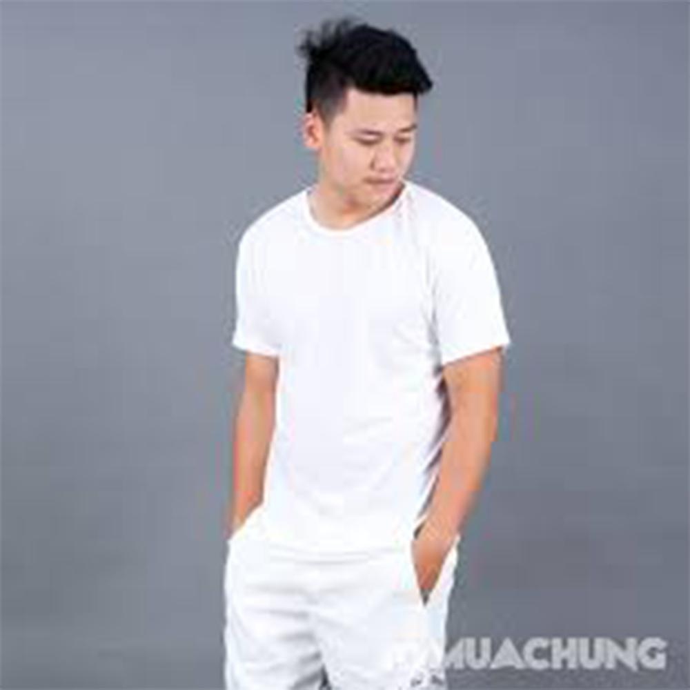 Bộ 5 áo đông xuân 3 cộc tay màu trắng Vito Corleone