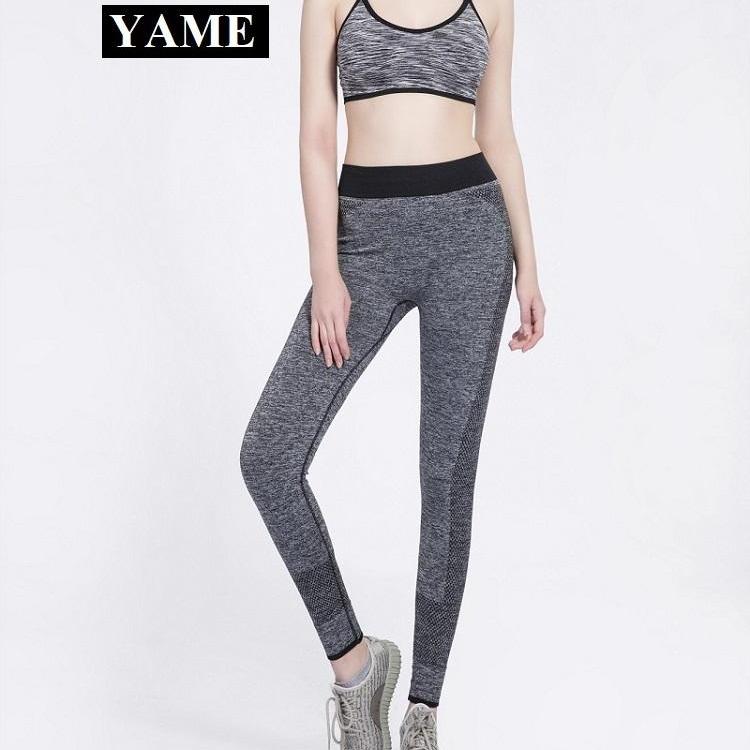 Quần tập gym nữ mẫu mới yame tu12-389 gray