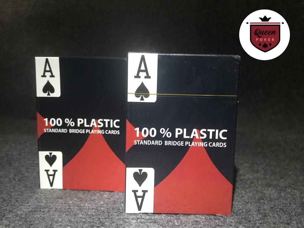 Bài nhựa Poker 100% Plastic không gãy gấp , chống nước và đàn hồi tốt - B01 Full ảnh thật