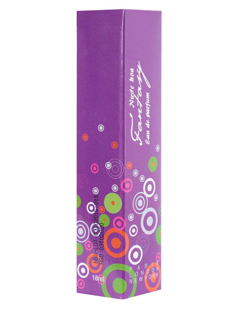 Nước Hoa Fantasy Màu Tím Chai 18 ML