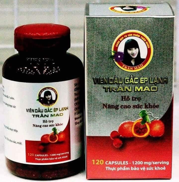 Viên nang dầu gấc Trần Mao