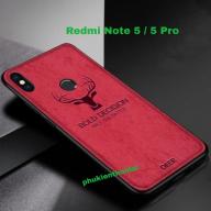 Ốp lưng Xiaomi Redmi Note 5 5 Pro chống sốc Vải Deer cao cấp thumbnail