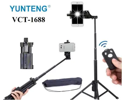 [HCM]Chân đế Kiêm tay cầm chụp hình cho điện thoại Yunteng VCT-1688 [HÀNG NHẬP KHẨU]