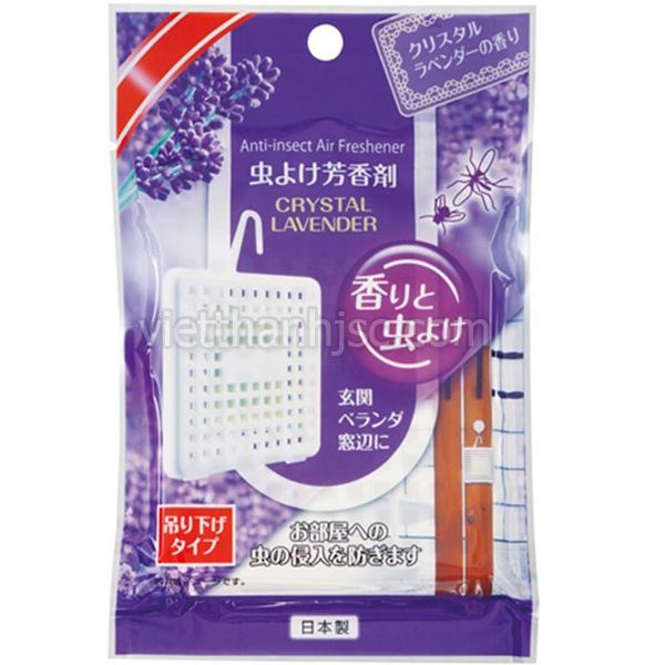 Hàng Nhật - Miếng treo thơm phòng xua muỗi, côn trùng hương lavender