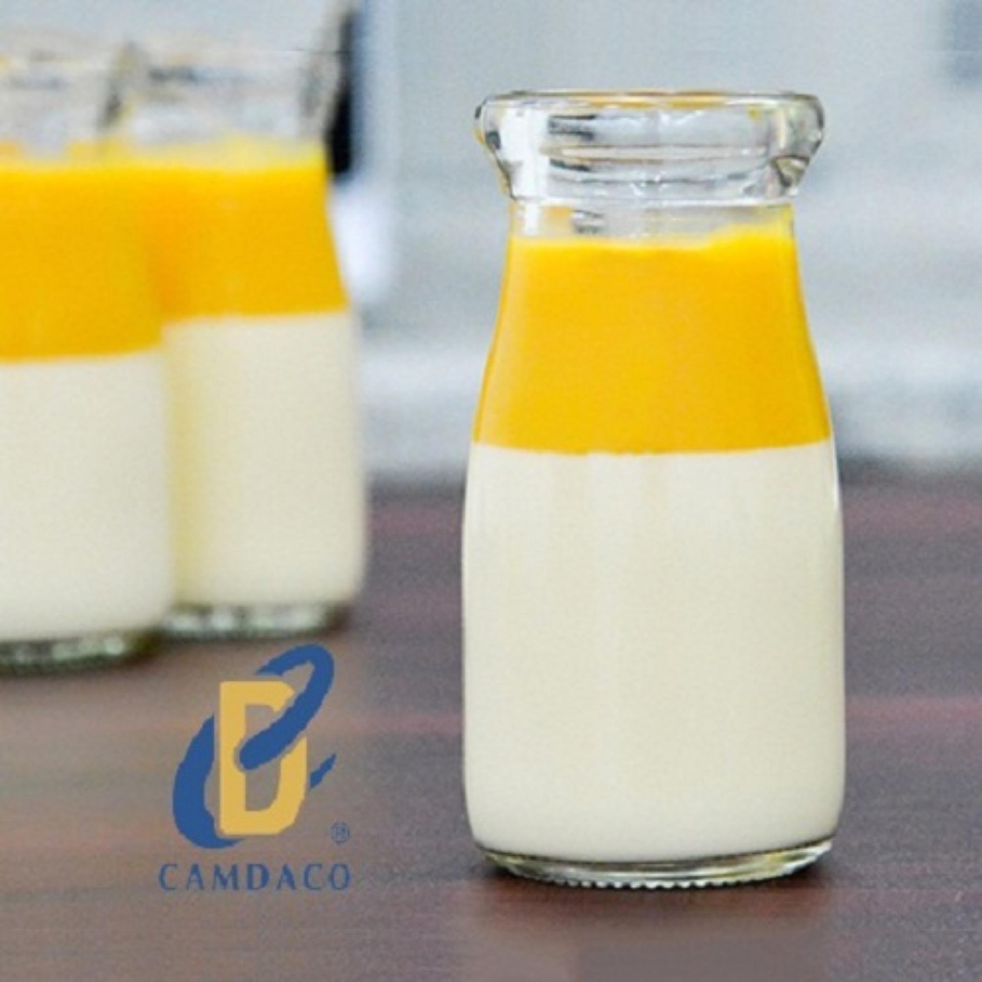 [HCM]Bộ 12 Hũ Thủy Tinh Làm Sữa Chua Pudding Cao 100ML - CẨM ĐẠT