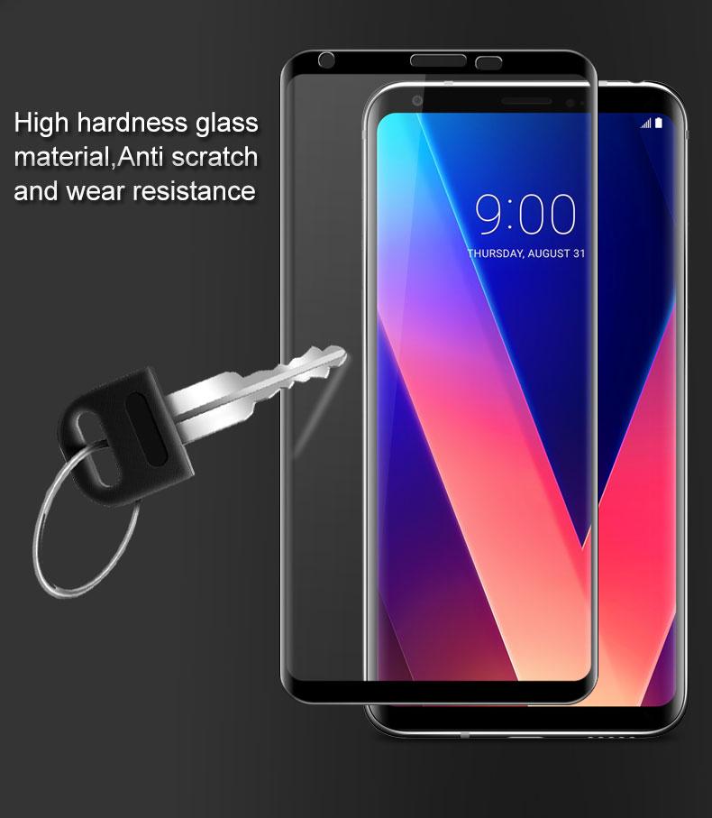 Lg v30 kính cường lực 4d full keo full màn