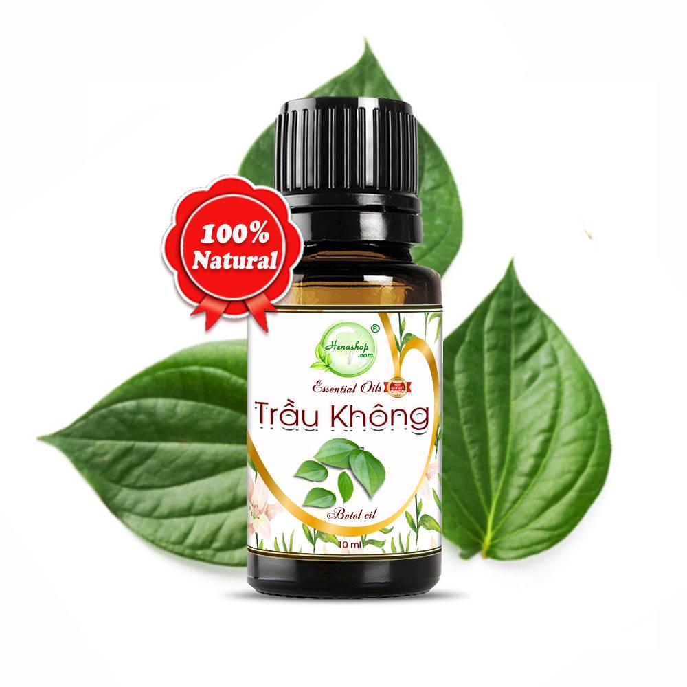 Tinh dầu trầu không thơm phòng chống say tàu xe - henashop 10ml, 50ml, 100ml