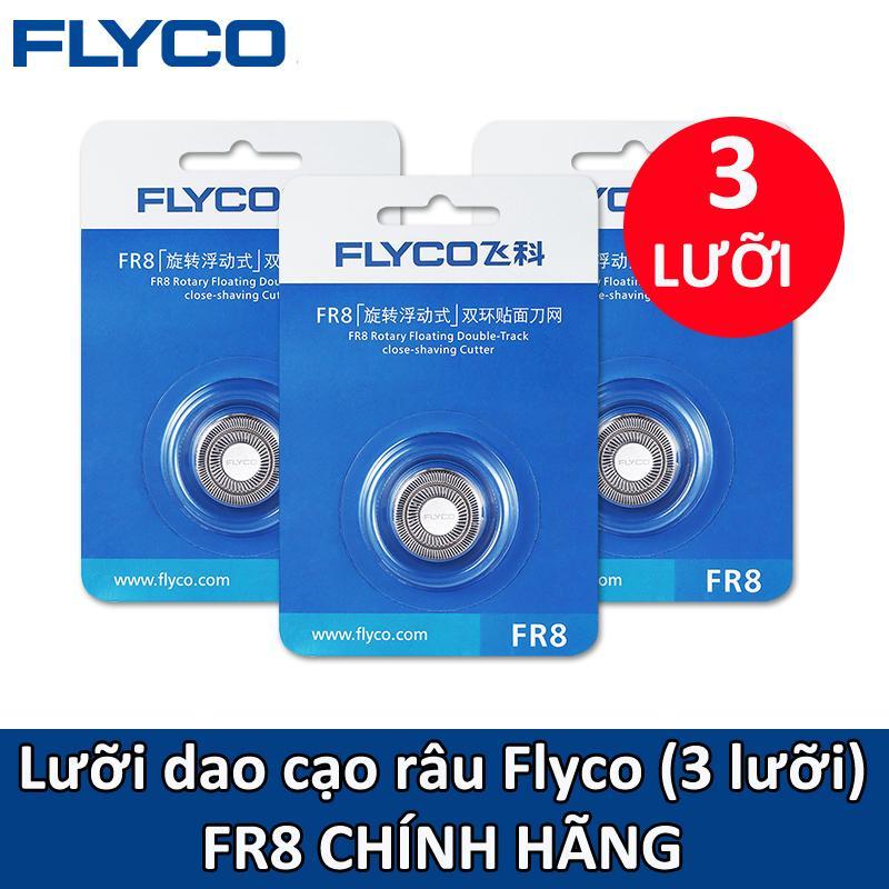 Bộ 3 Lưỡi máy cạo râu FLYCO FR8 nhập khẩu