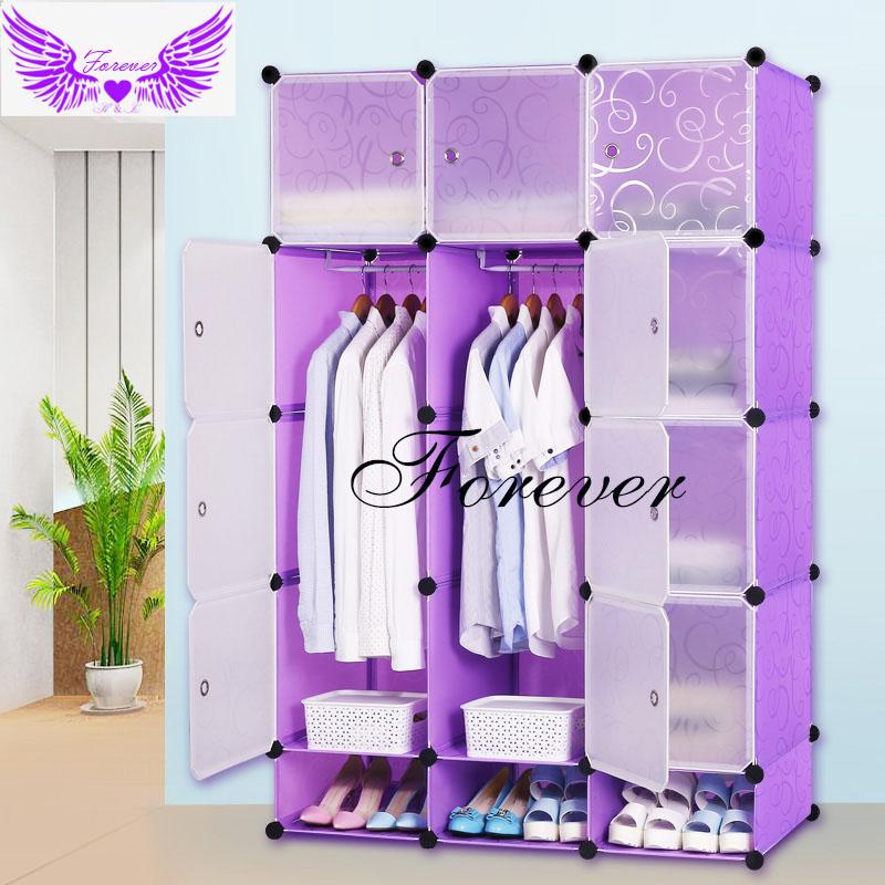 Tủ nhựa lắp ghép Forever 15 ô (3G),(111x165x47)